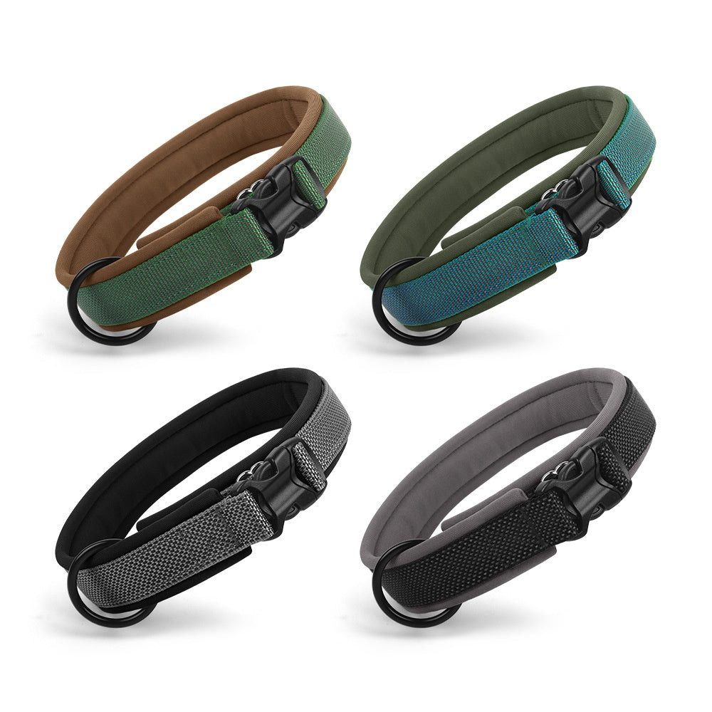 Shock-resistant training collar for active pets