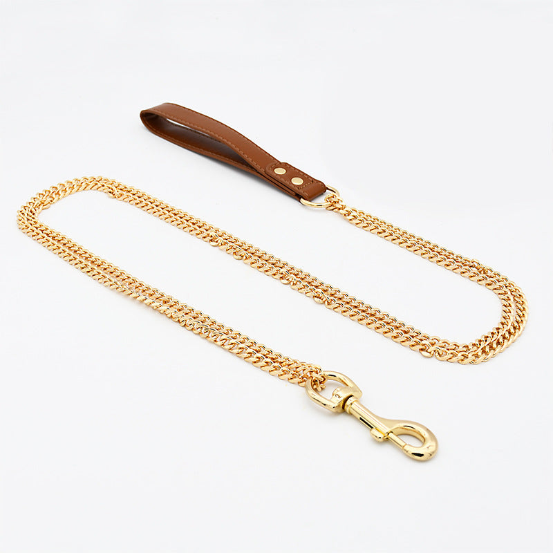 explosive-resistant dog leash-non-slip handle control. Perfect for Bulldogs
