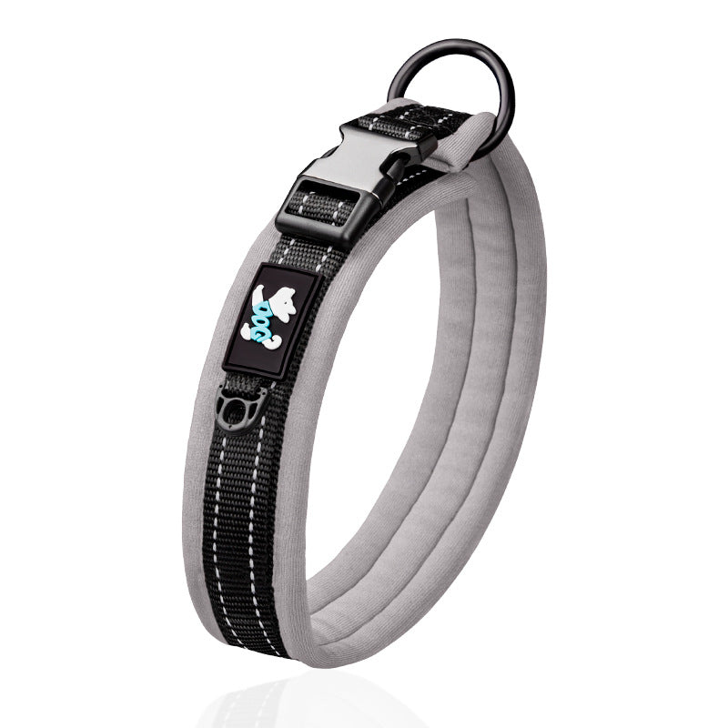 heavy-duty reflective dog collar