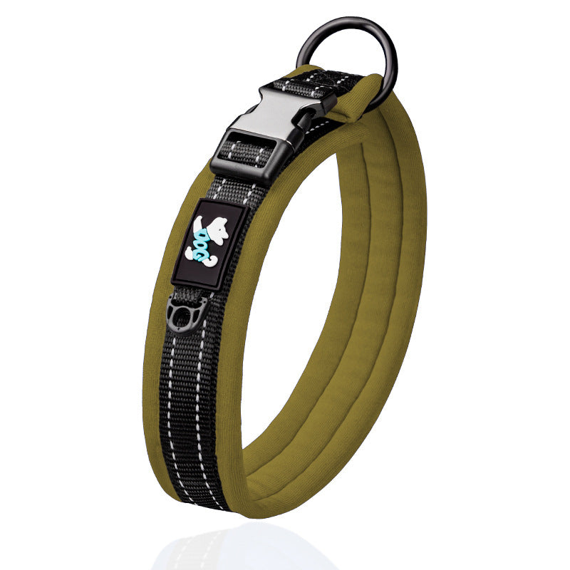 soft-breathable-nylon -dog collar