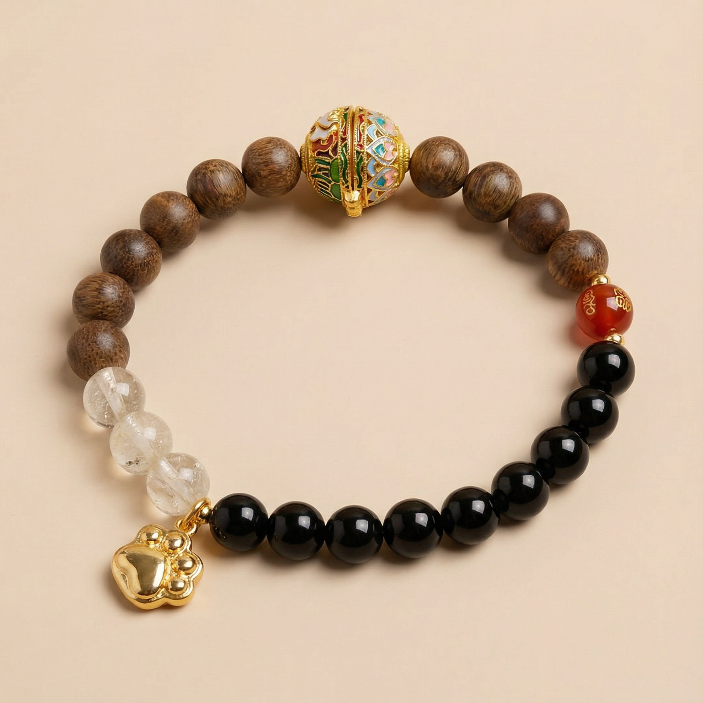 rainbow bridge-dog-memorial-bracelet-crystal-pet-peace-energy