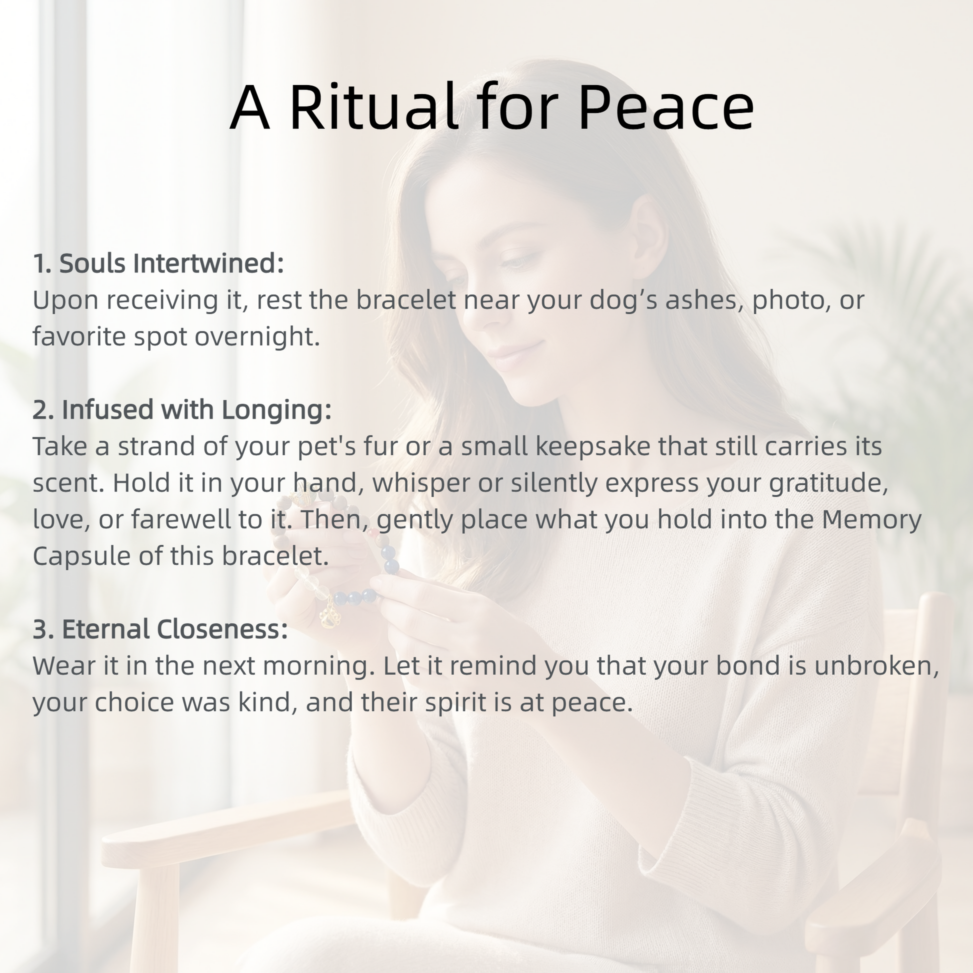 rainbow bridge-dog-memorial-bracelet-pet-ritual-of-use