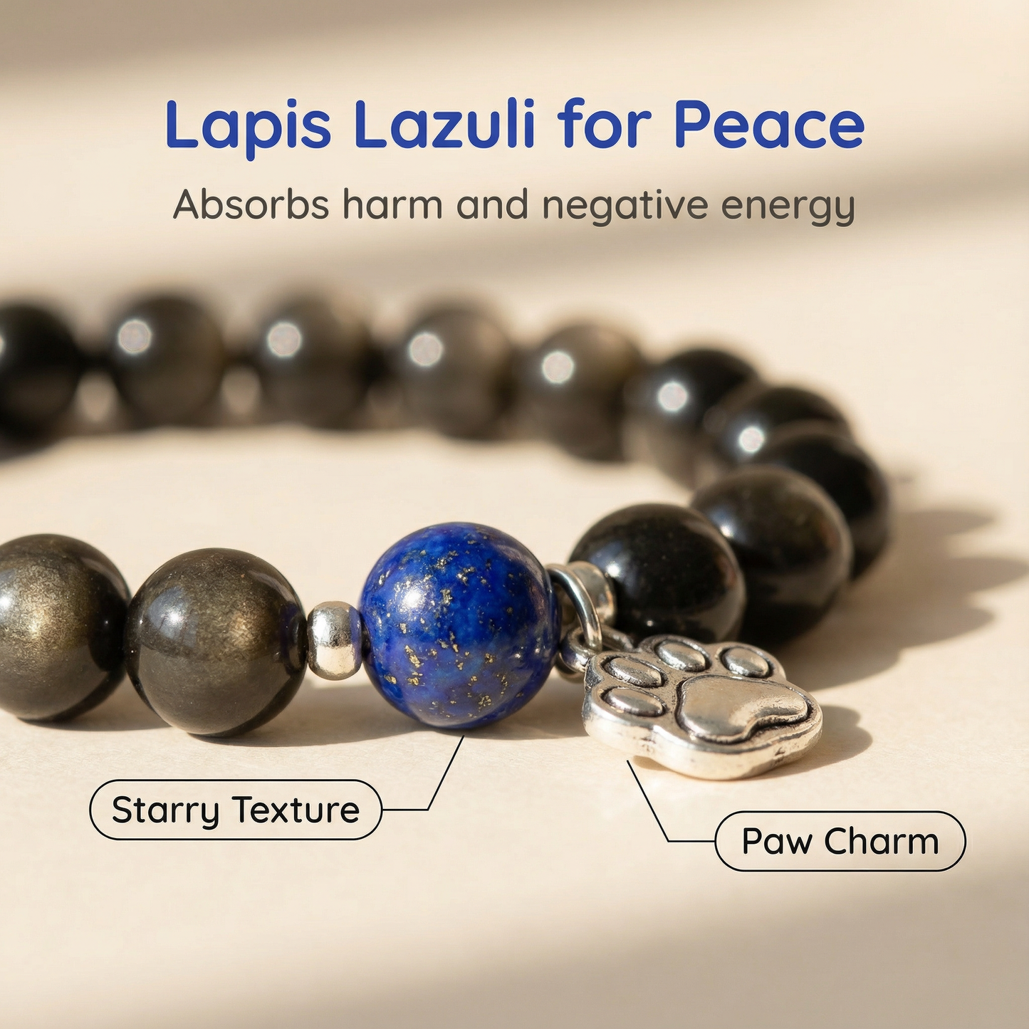 rainbow bridge-missing-dog-memorial-bracelet-crystal-pet-crystal-peace