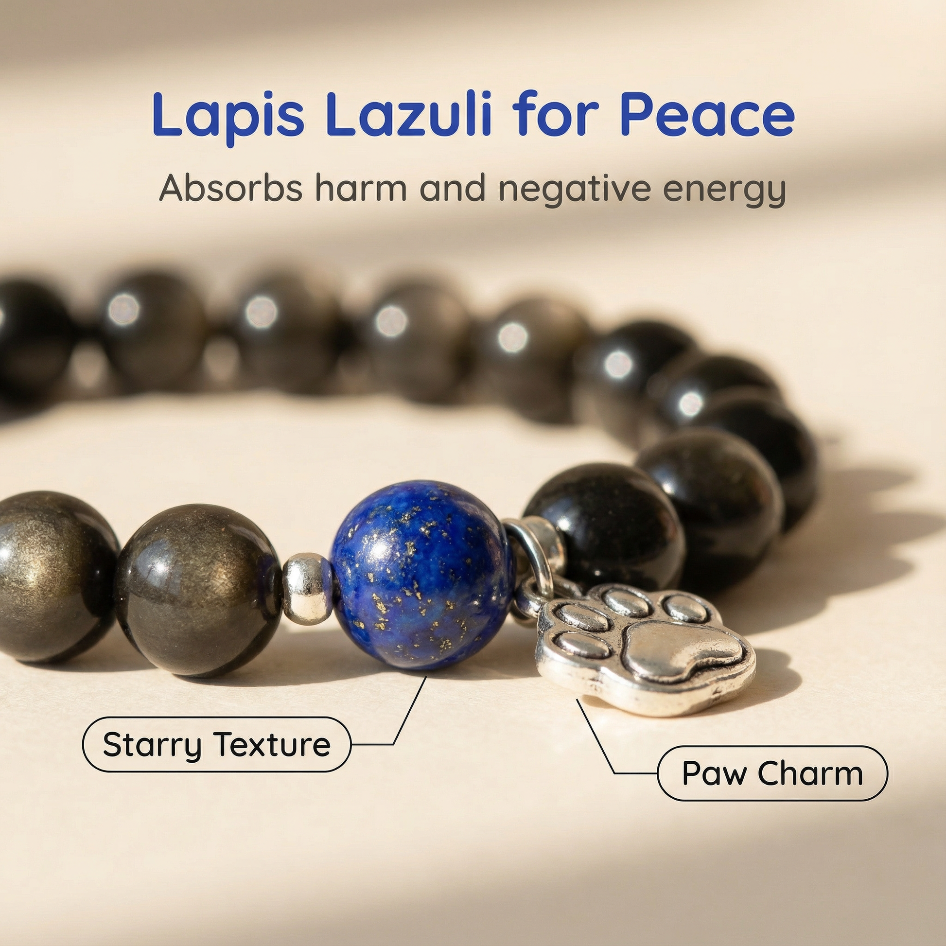 rainbow bridge-missing-dog-memorial-bracelet-crystal-pet-crystal-peace